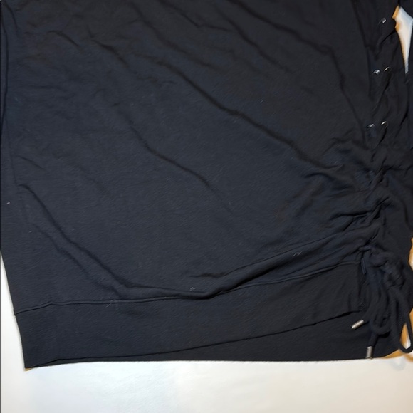 Express One Eleven Black Sweater Dress with Tie Size Medium - Picture 3 of 12